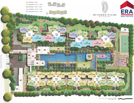 Hundred Palms Residences EC Site Plan