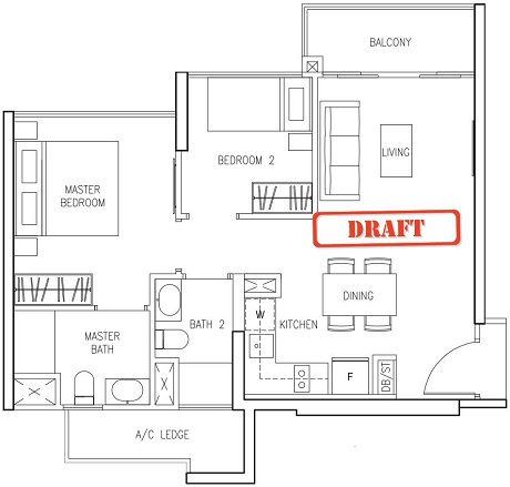 Northwave EC Floor Plan at Woodlands