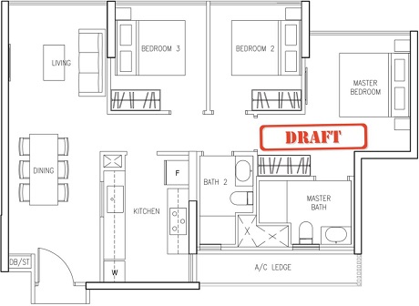 Northwave EC Floor Plan at Woodlands