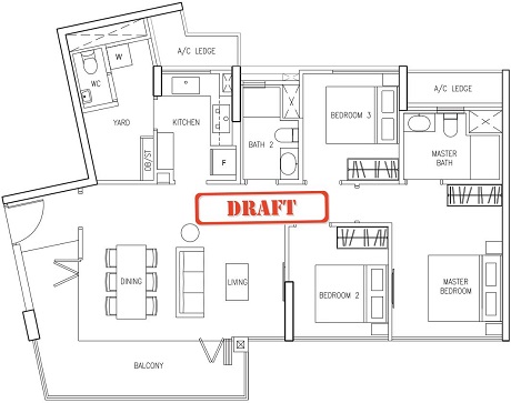 Northwave EC Floor Plan at Woodlands