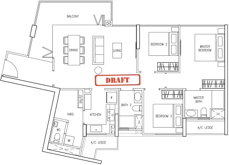 Northwave EC Floor Plan at Woodlands