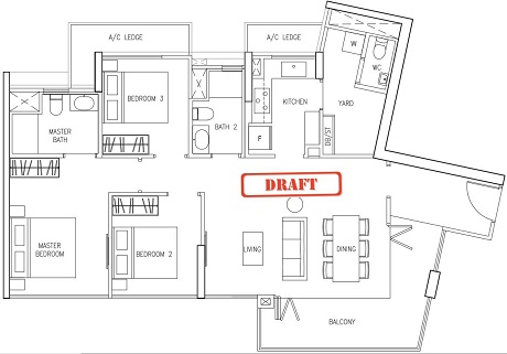 Northwave EC Floor Plan at Woodlands