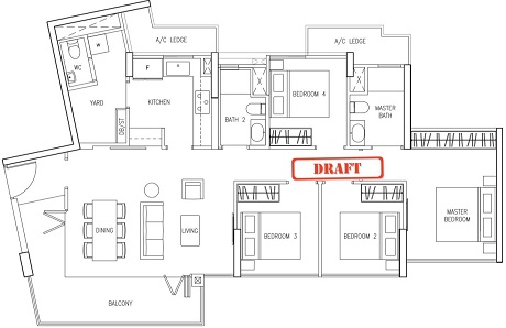 Northwave EC Floor Plan at Woodlands