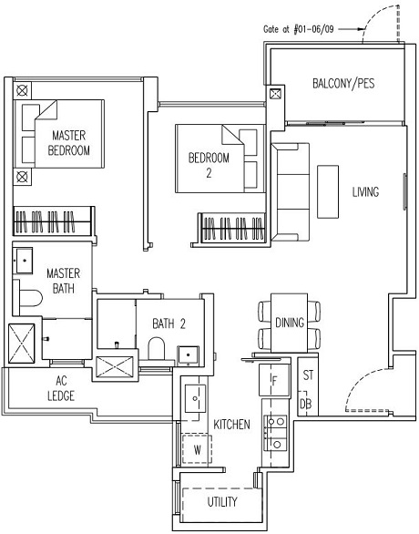 Parc Life EC Floor Plan Parc Life EC Floor Plan