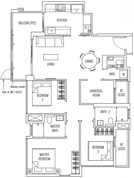 Parc Life EC Floor Plan