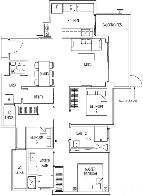 Parc Life EC Floor Plan Parc Life EC Floor Plan