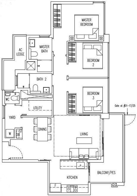 Parc Life EC Floor Plan Parc Life EC Floor Plan