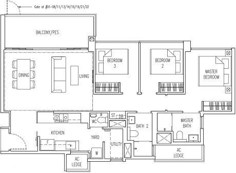 Parc Life EC Floor Plan