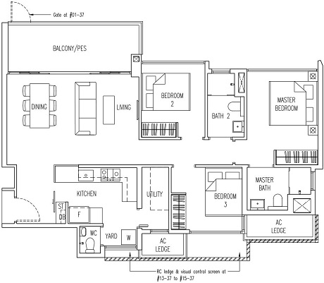 Parc Life EC Floor Plan
