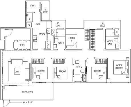Parc Life EC Floor Plan