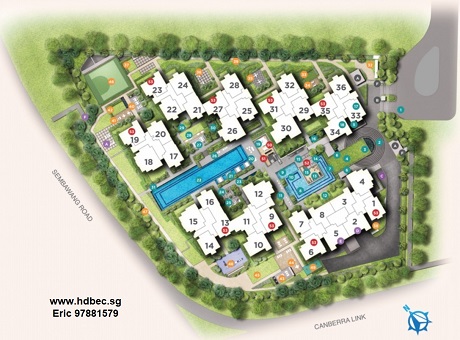 Provence Residence EC Site Plan