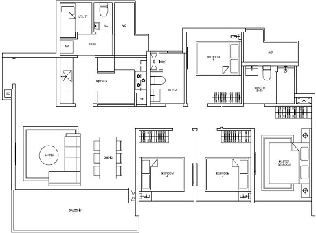 SkyPark Residences EC near Sembawang MRT