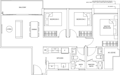 The Criterion EC Floor Plan at Yishun by CDL