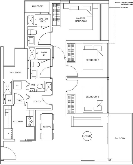 The Criterion EC Floor Plan at Yishun by CDL