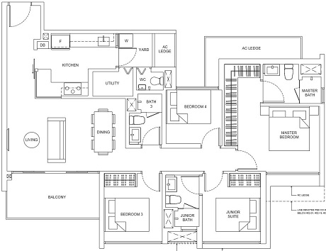 The Criterion EC Floor Plan