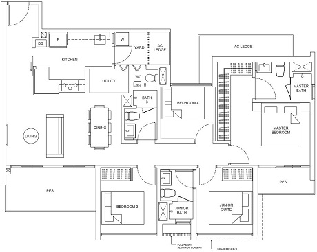 The Criterion EC Floor Plan