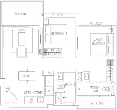 The Visionaire EC Floor Plan