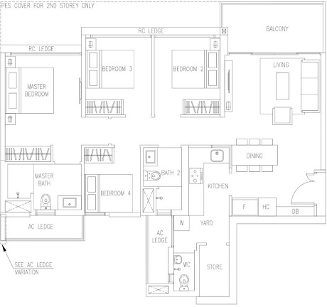 The Visionaire EC Floor Plan