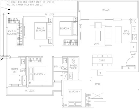 The Visionaire EC Floor Plan